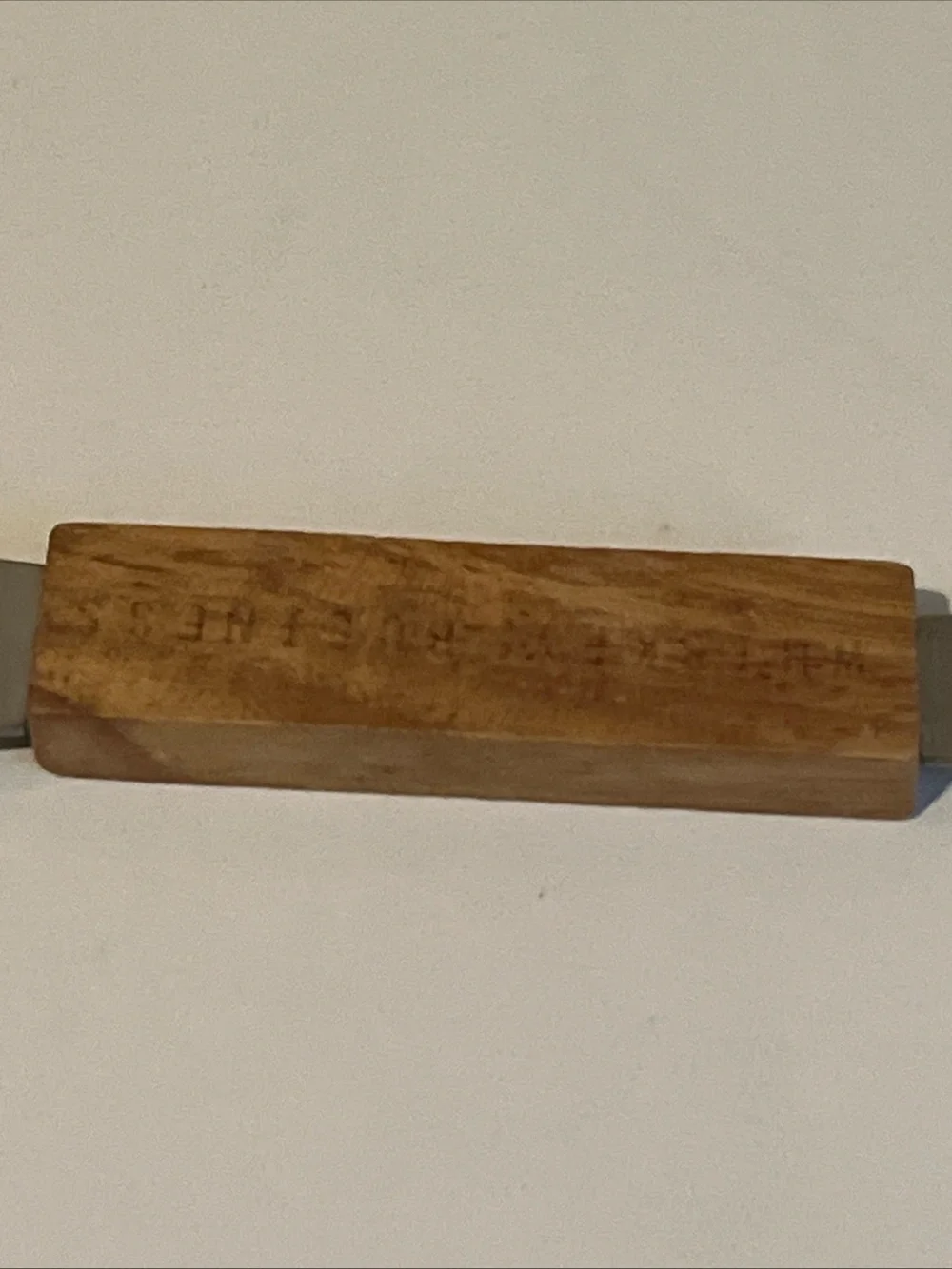 Dual Purpose Bar Tool Citrus Zester Bottle Opener Stainless Steel Acacia Wood